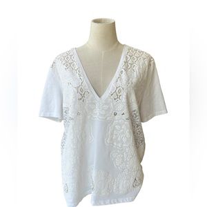 Beautiful V-Neck Top Blouse